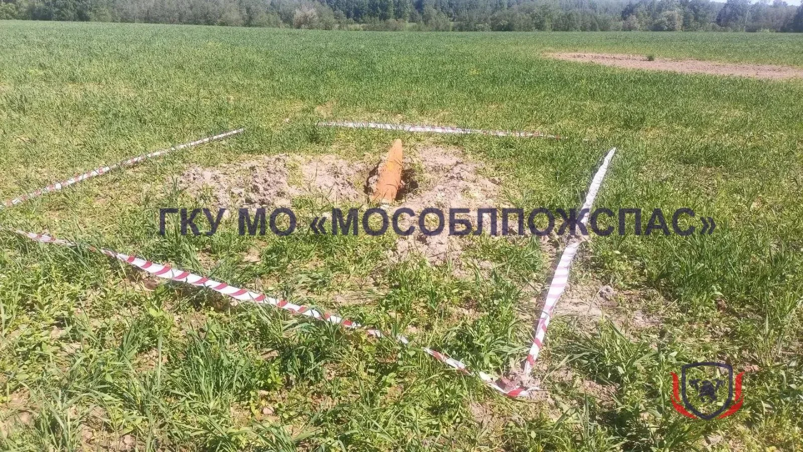 💣 Взрывотехники обезвредили снаряд времён Великой Отечественной войны⚡️  🔴Вчера специалисты поисково