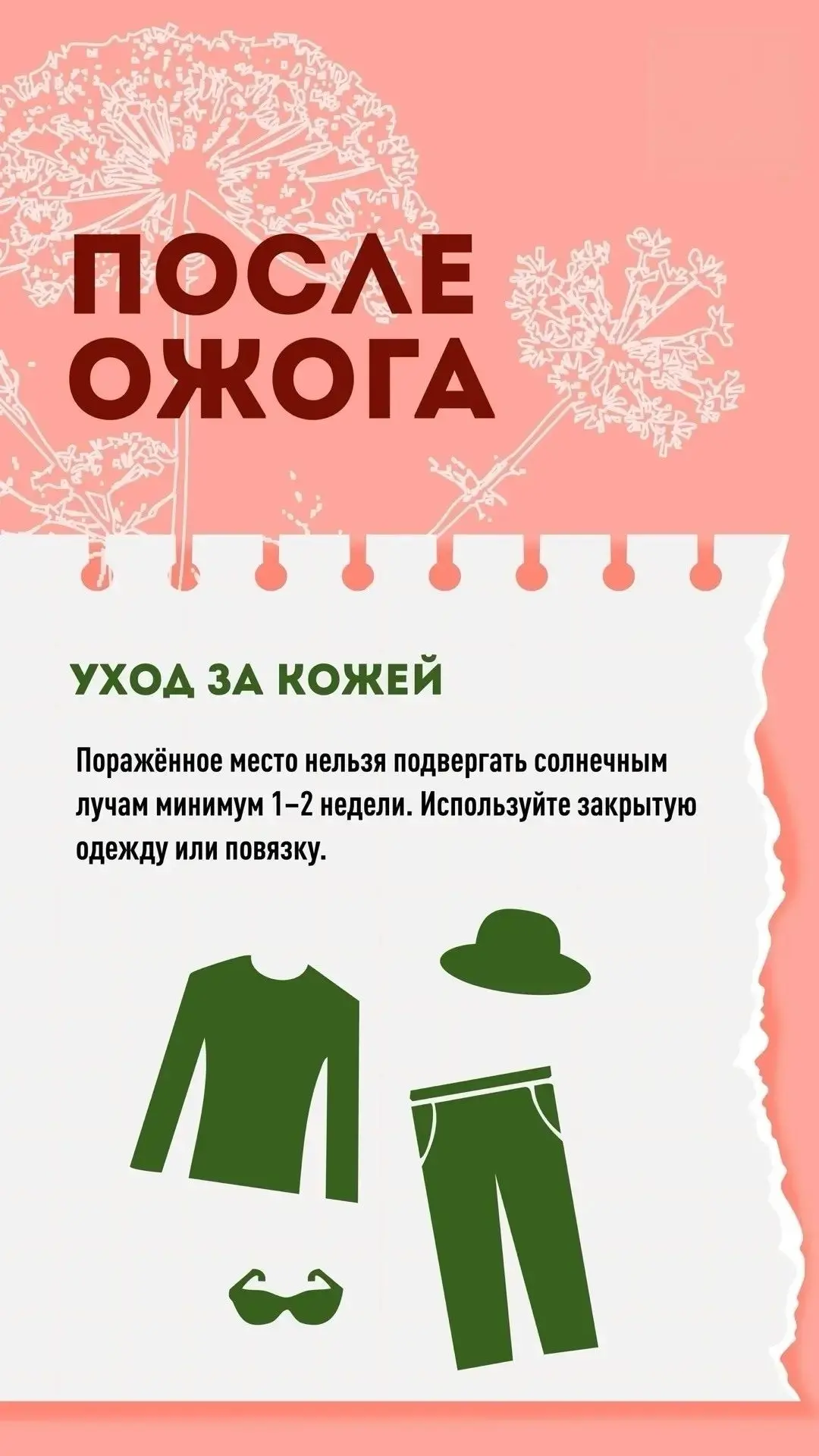 ❗️ Не обожгись: главные правила безопасности с борщевиком 
 
🏖 Лето — пора, когда дети чаще всего п