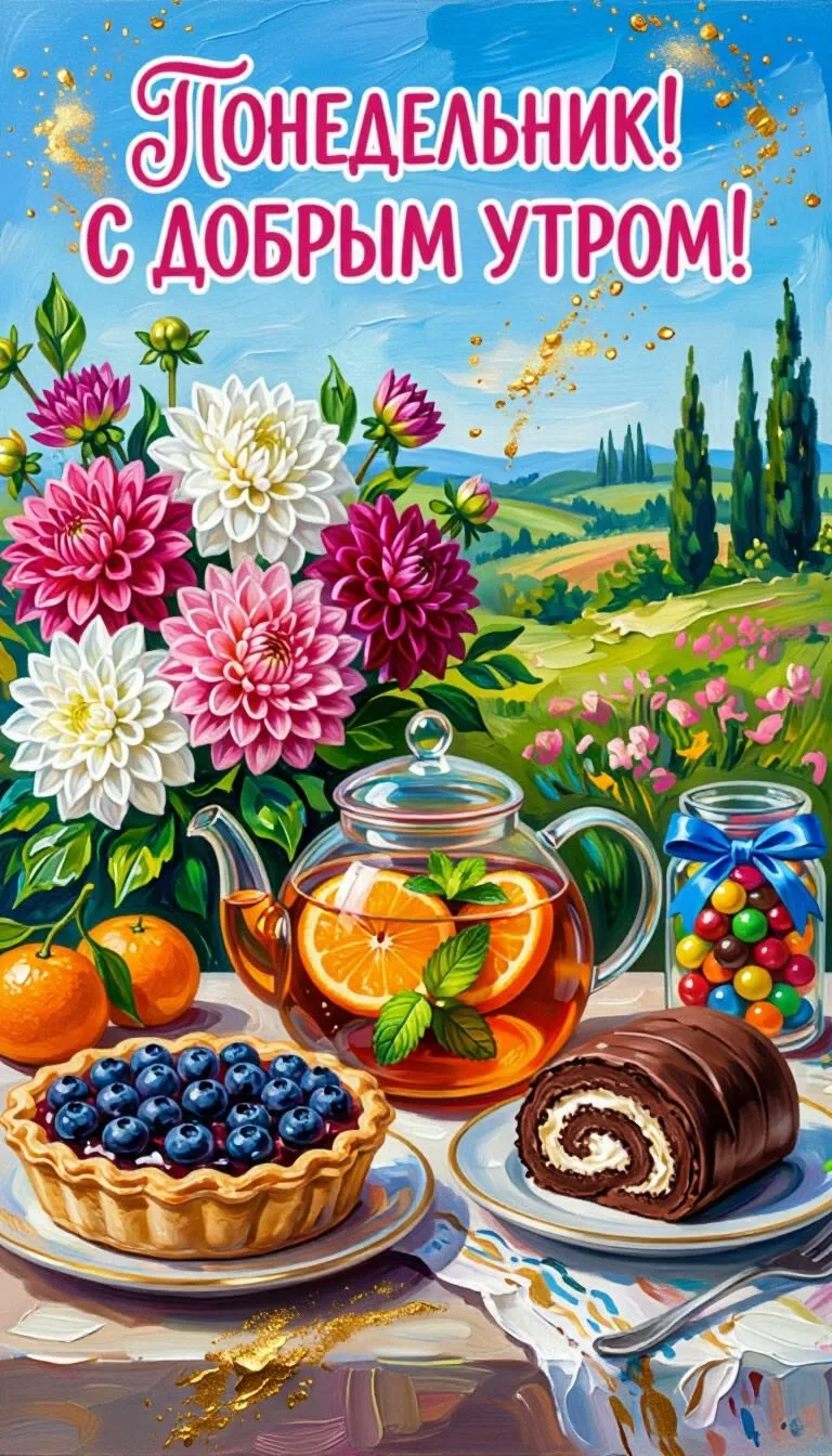 🌞🎉 Чудесного утра! Везения и хорошего настроения!