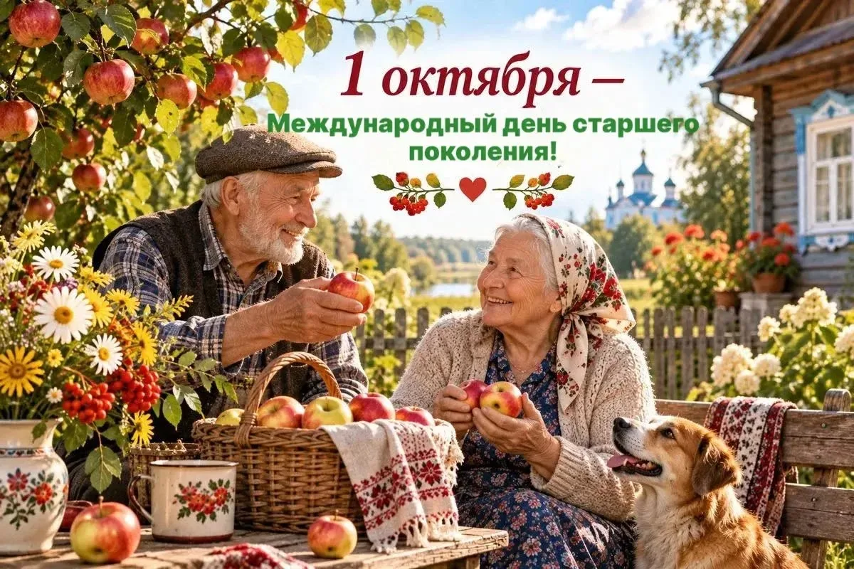 С Международным днём старшего поколения!