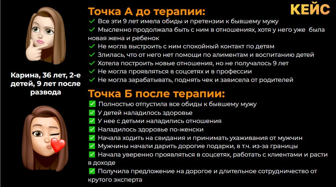 💝 Как отпустить обиды к прошлому партнеру и начать новую жизнь?

Если вы также как и Карина, много 