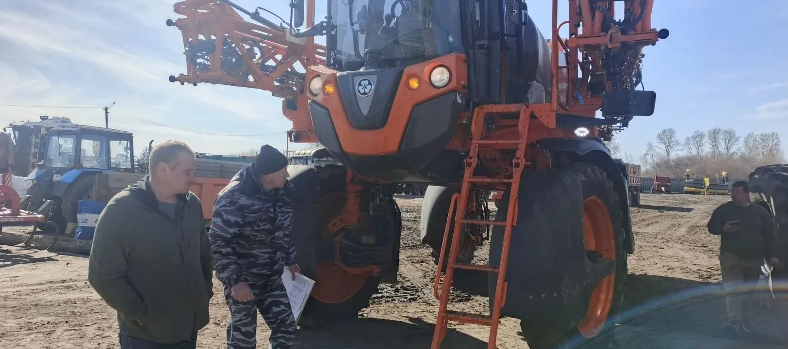 24.04.26 Проведен плановый ежегодный технический осмотр самоходных машин и прицепов к н...