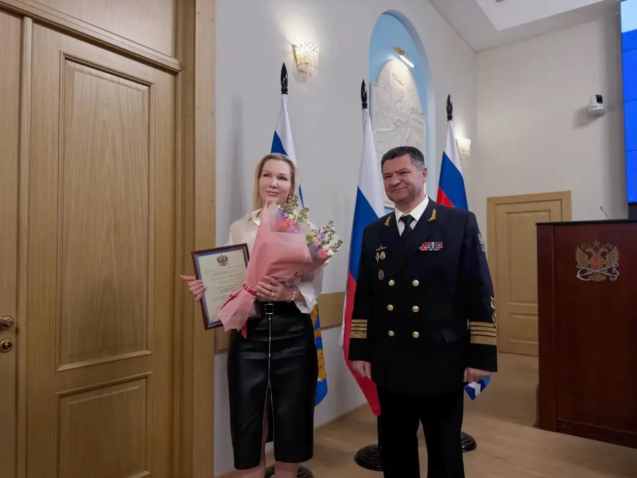 🏆 Работники «Росморпорта» отмечены отраслевыми наградами в ходе заседания Коллегии Федерального аген