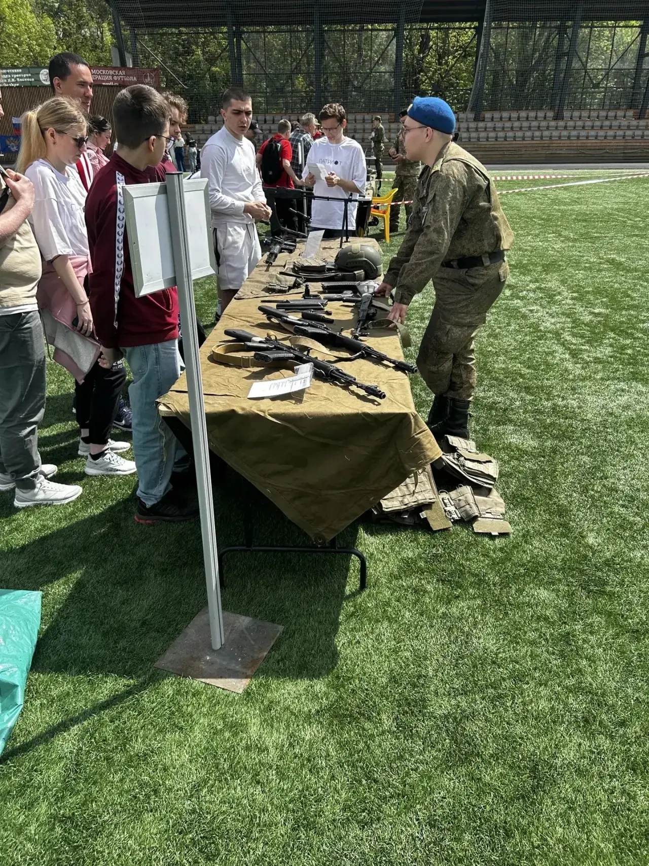 Юнармейский отряд «Беркут» школы № 1 МОК принял участие в городском этапе военно-патриотической игры