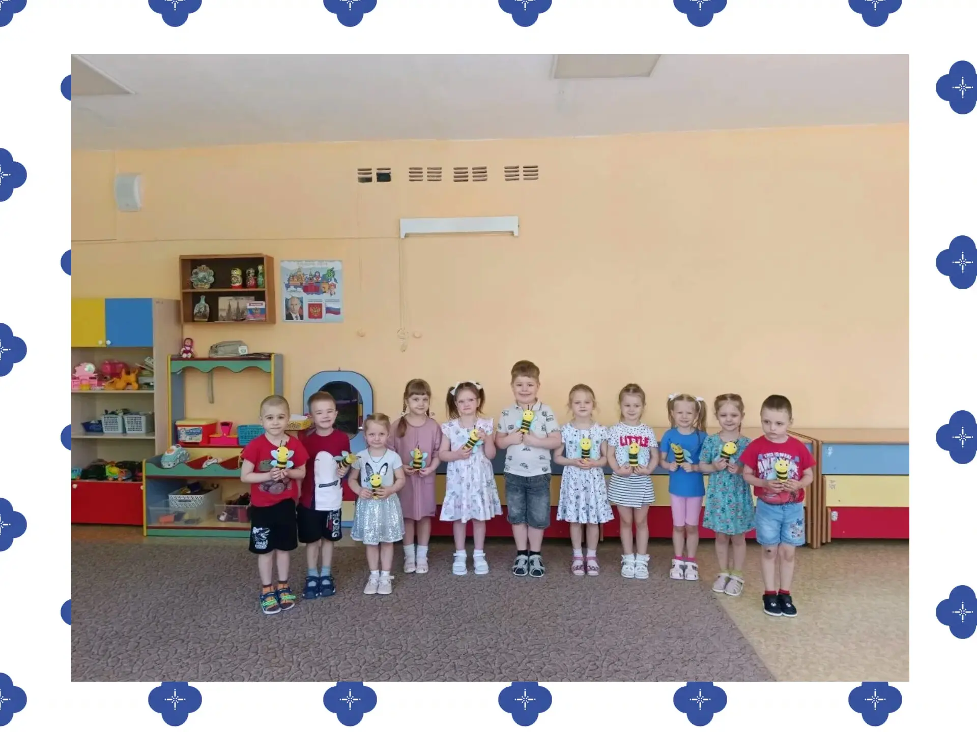 В средней группе "Незабудки" прошло конструирования "Пчелка".🐝 Это занятие позволило р...