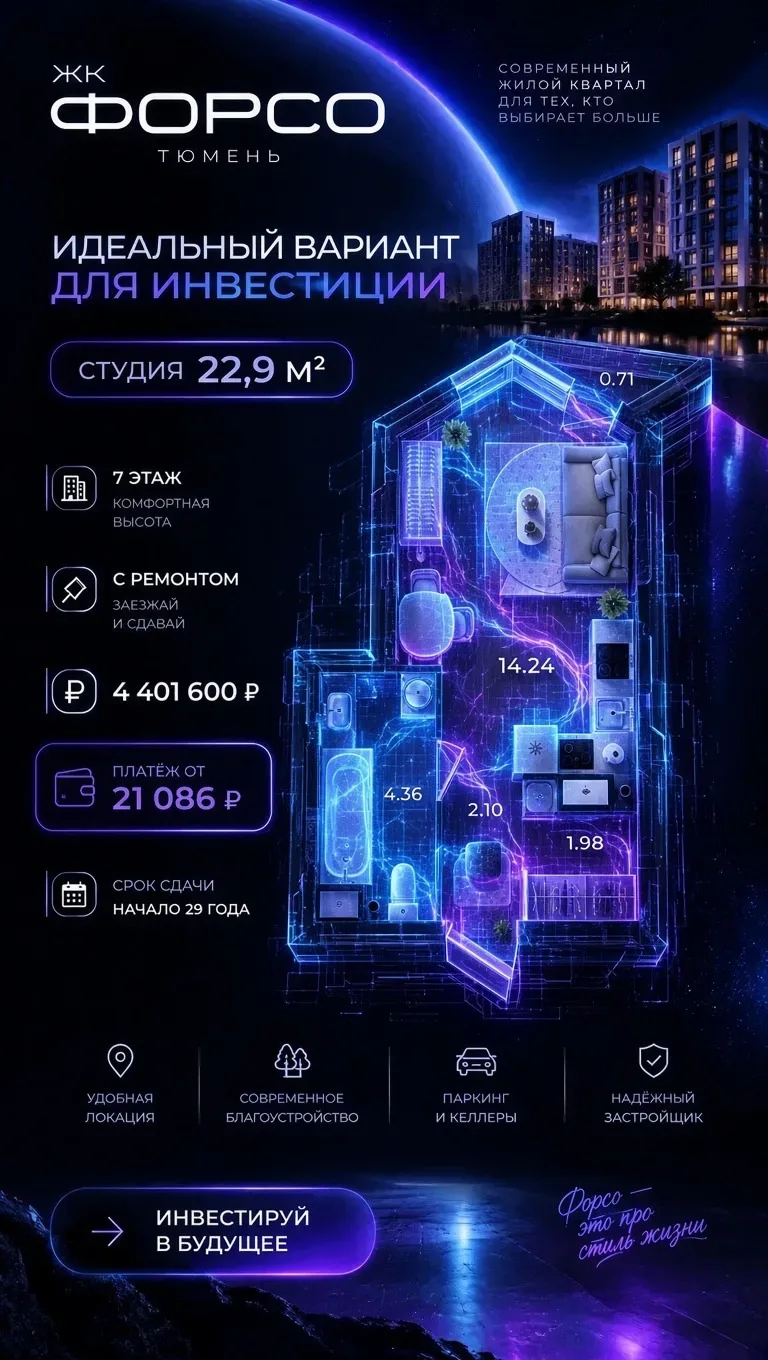 🚀 КВАДРАТНЫЕ МЕТРЫ ЗАКАНЧИВАЮТСЯ. ИНВЕСТИЦИИ — НЕТ.