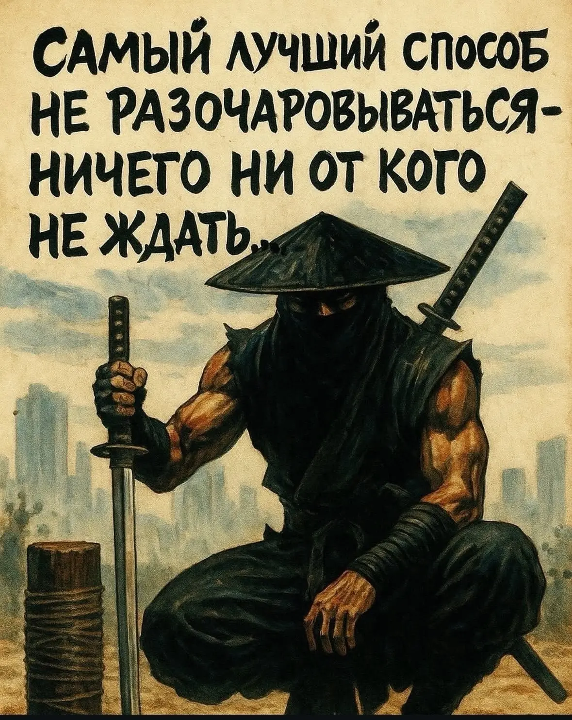 Мудрость от самураев 🥷

Кандидат в Миллионеры