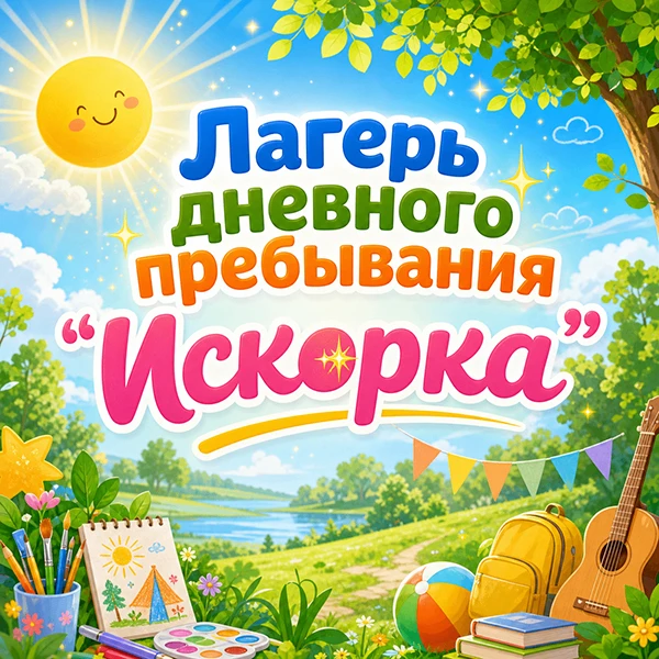 Лето зовет! ☀️ Лагерь "Искорка" открывает свои двери!