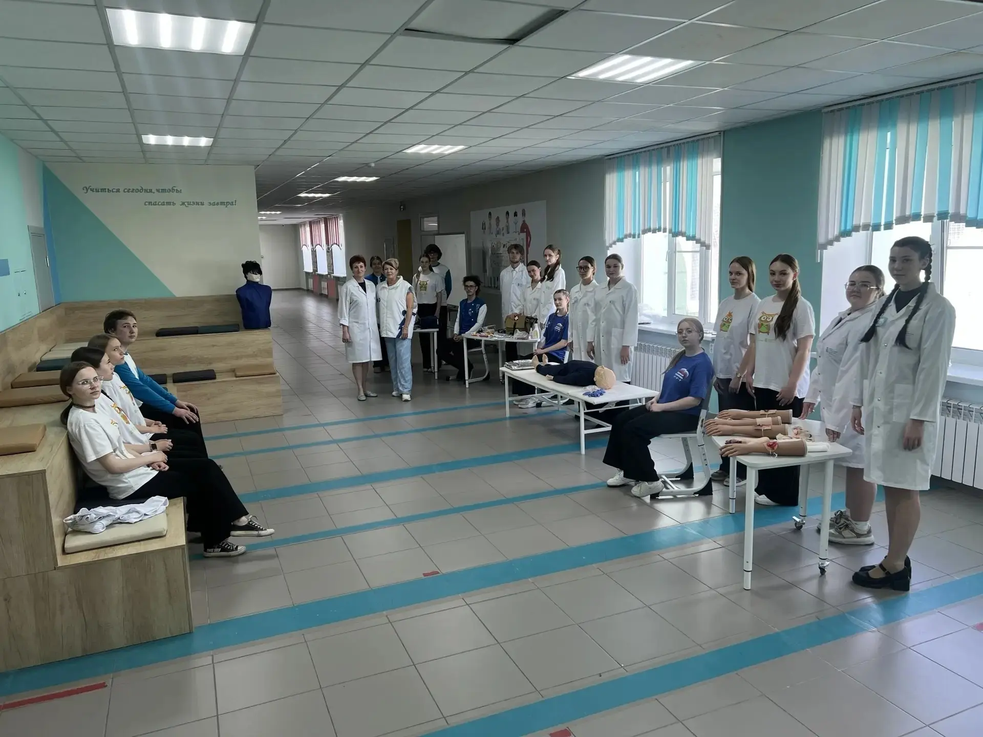 В Борисовской школе № 2 состоялся необычный урок, инициатором которого выступило первичное отделение