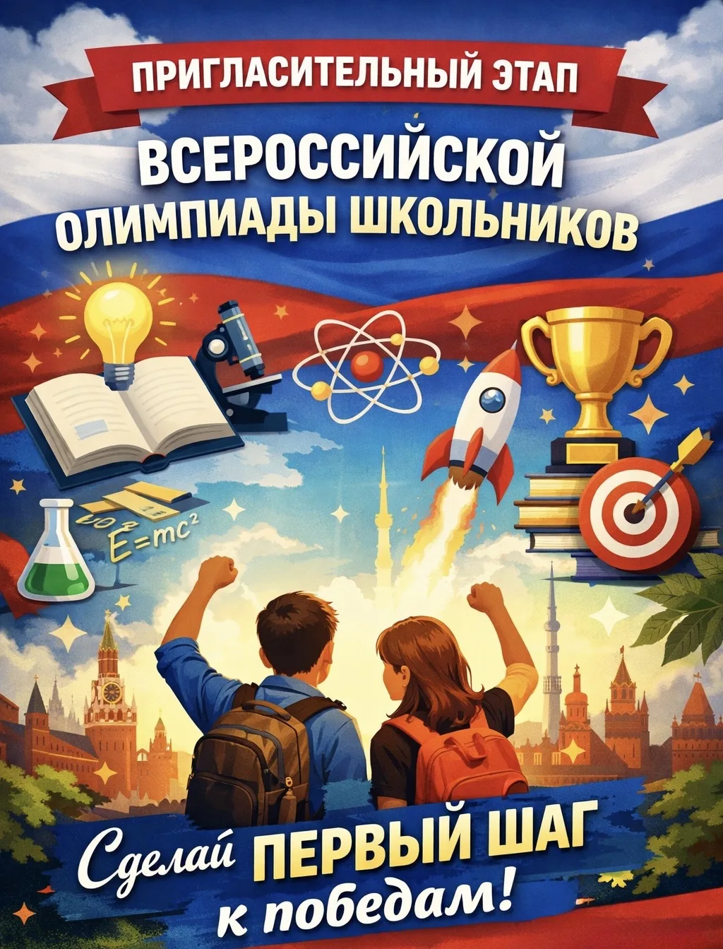 Хочешь проверить, на что ты действительно способен?   Пригласительный этап Всероссийской олимпиады ш