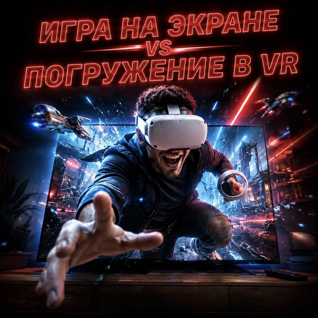 Почему игры в VR дарят в 10 раз больше эмоций, чем ПК или консоли? 🧠💥