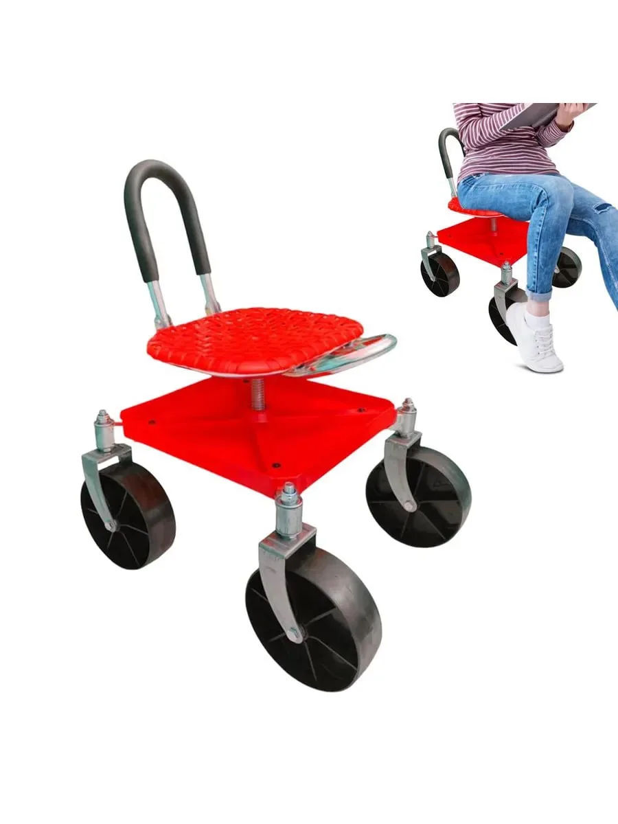 ☑️Табуретка на колесиках