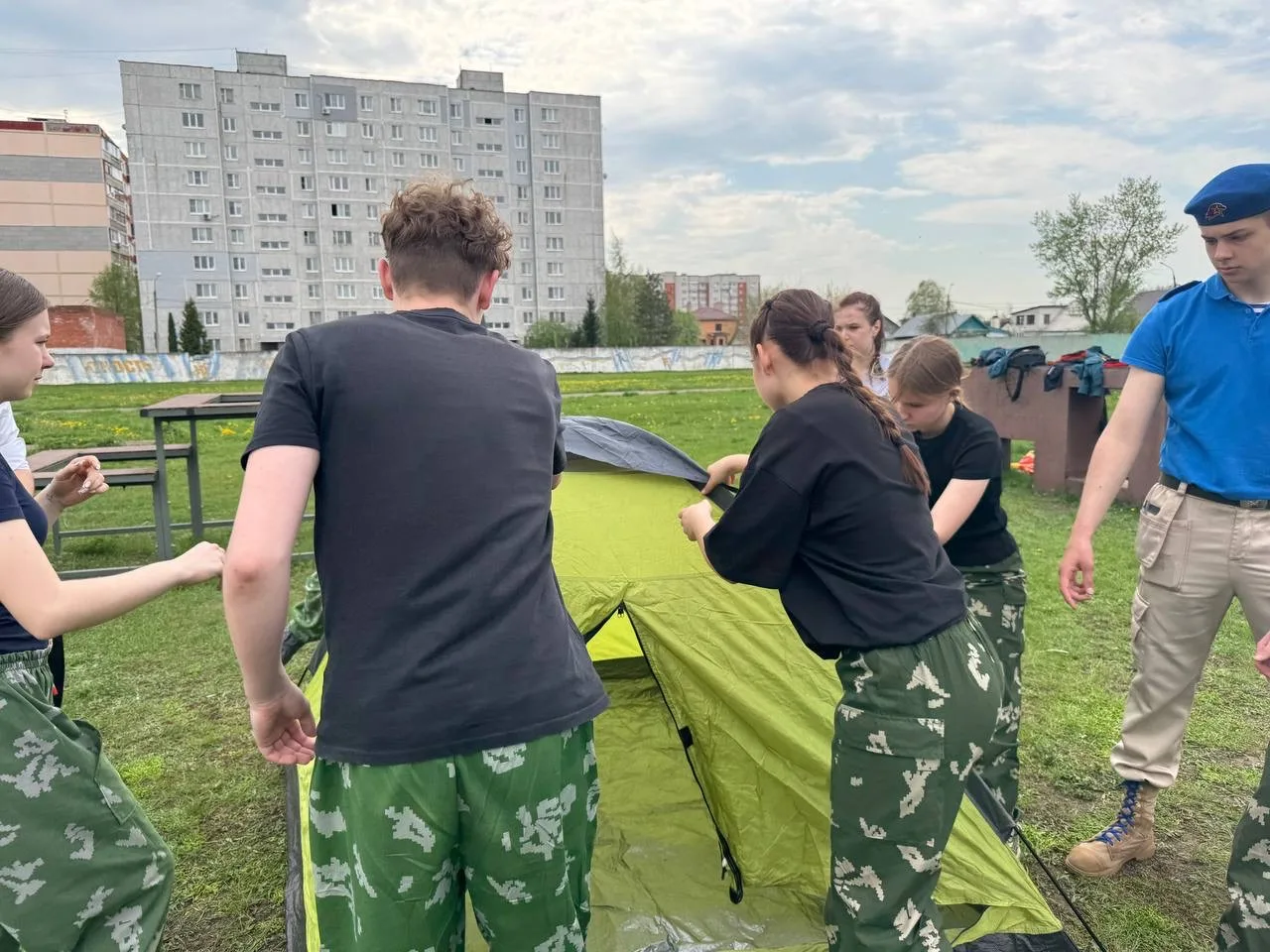 🔥ШКОЛА БЕЗОПАСНОСТИ🚨  7 мая в Орехово-Зуевском городском округе прошёл муниципальный этап областных 