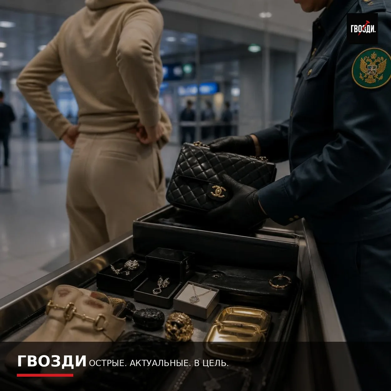 Россиянка спрятала Chanel в брюках — и попала на 4,2 млн рублей