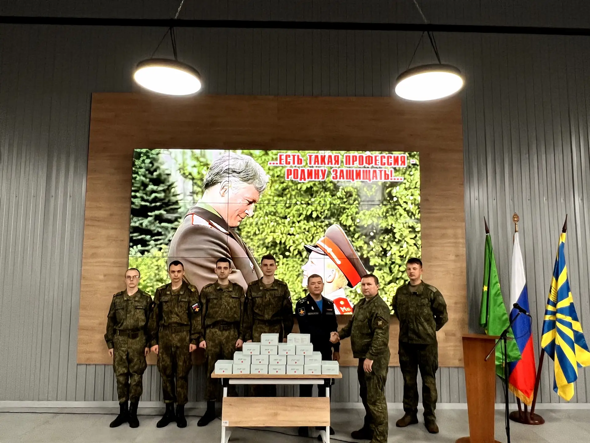 Сегодня сотрудники и курсанты Военного учебного центра при Майкопском государственном т...