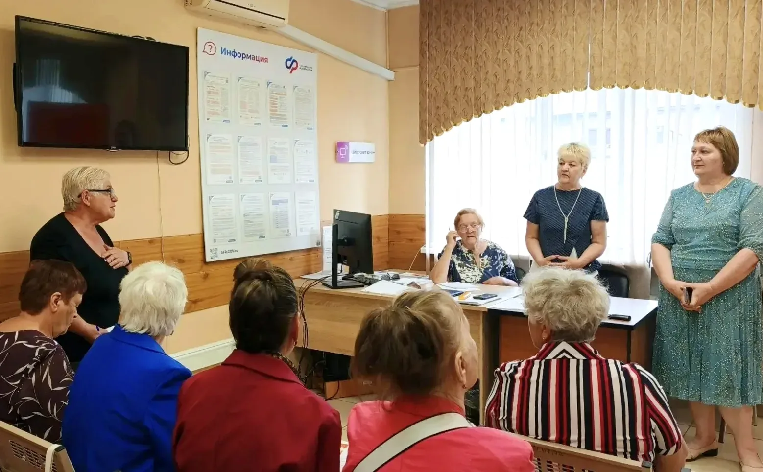 Ветераны Кедрового – в надёжных руках!