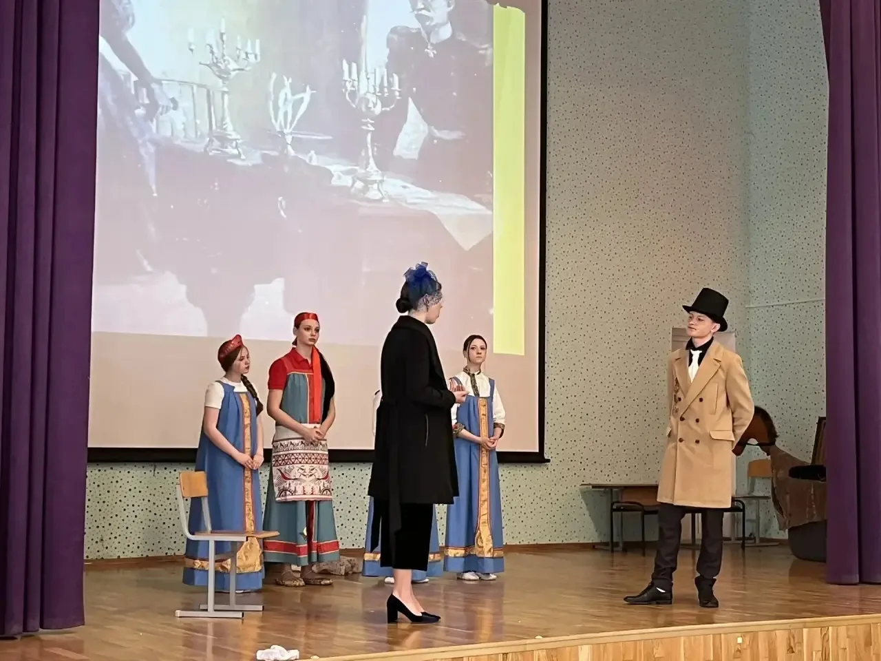 🎭 ШКОЛЬНЫЙ ТЕАТР   👍27 марта- международный день театра. Сегодня наш театральный коллектив «ТЕАТР.ДР