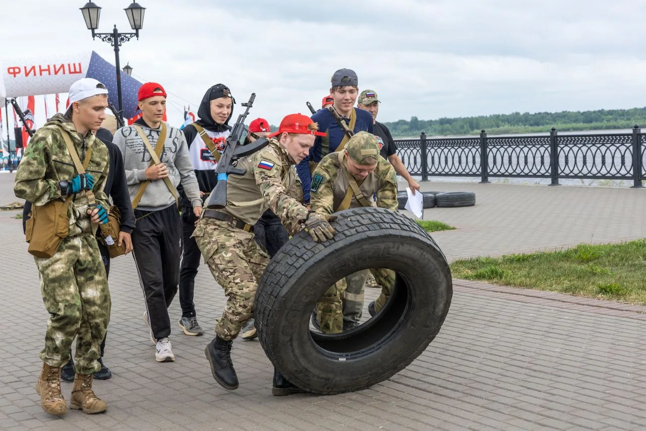 В Сарапуле 12 июня на набережной у Камы организован полуфинал спартакиады «Гвардия»