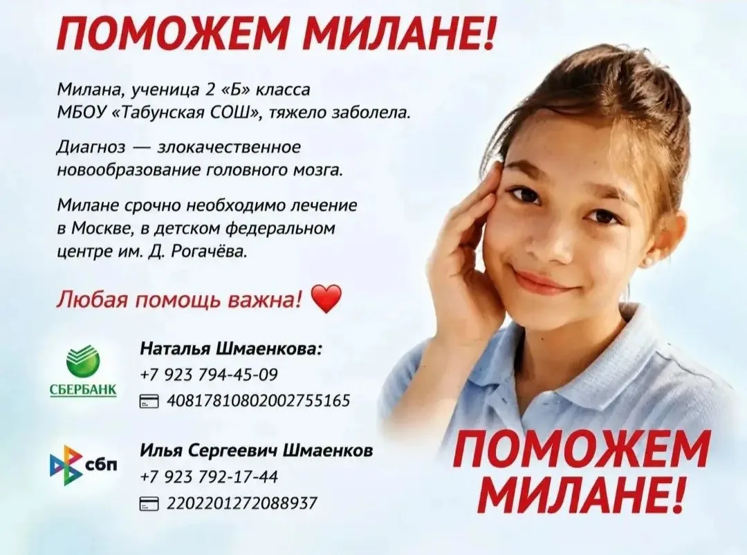 🙏 ПОМОЖЕМ МИЛАНЕ!