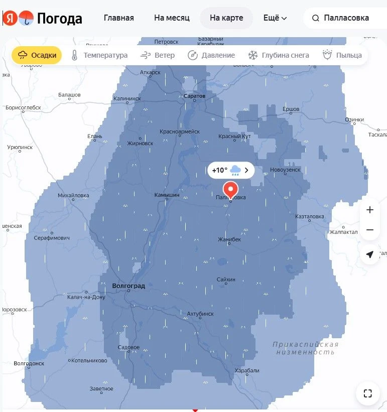 ШТОРМОВОЕ ПРЕДУПРЕЖДЕНИЕ
об опасном метеорологическом явлении
По сообщению ФГБУ "Волгоградский ЦГМС"