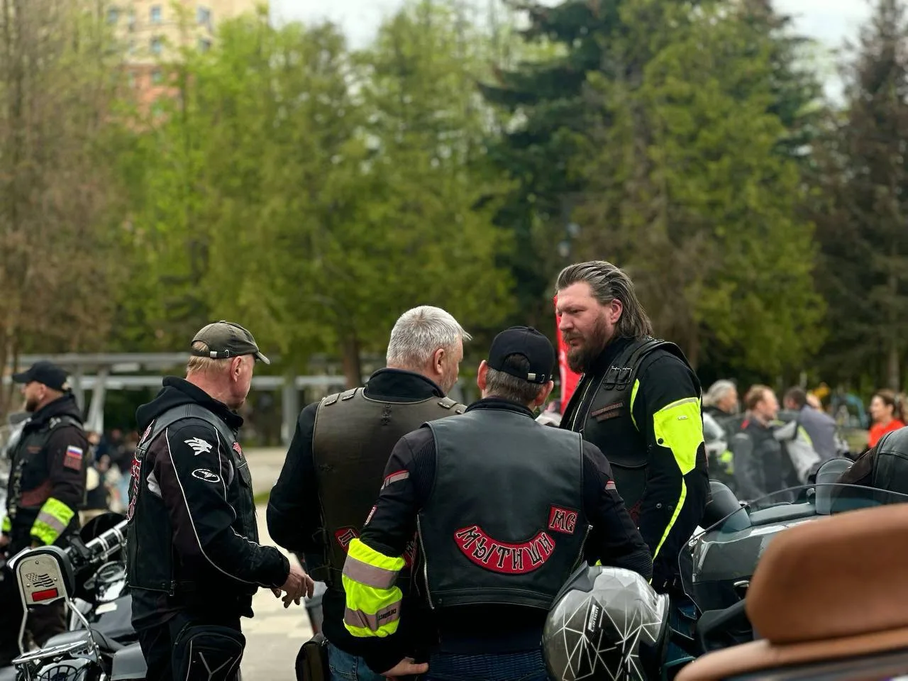 🏍️ В центральном парке Пушкино открыли мотосезон  НЕ ЗАБУДЬ ПОДПИСАТЬСЯ ⤵️