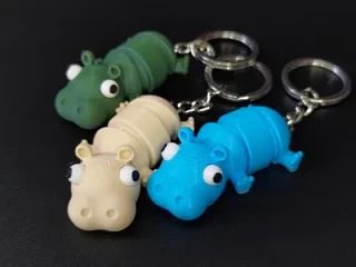 Flexy Funny Hippopotamus