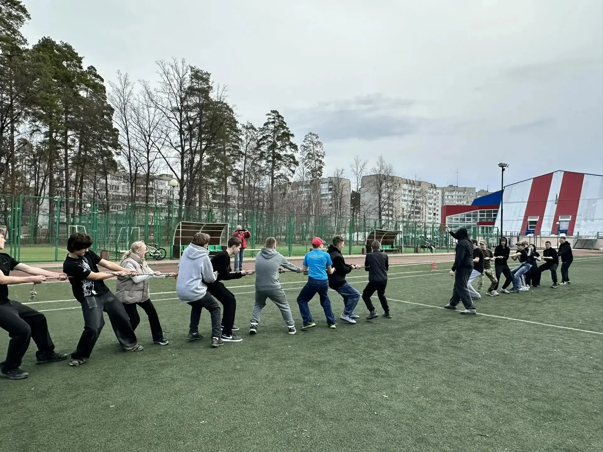 На базе весеннего лагеря при лицее №230 прошла неделя интенсивных сборов по программе «Школа безопас