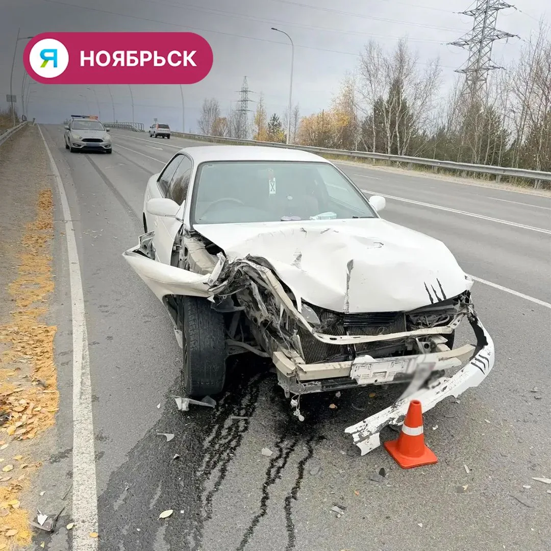 ❗️В Ноябрьске в ДТП пострадал молодой мужчина