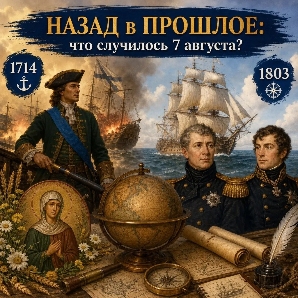 НАЗАД в ПРОШЛОЕ: что случилось 7 августа?