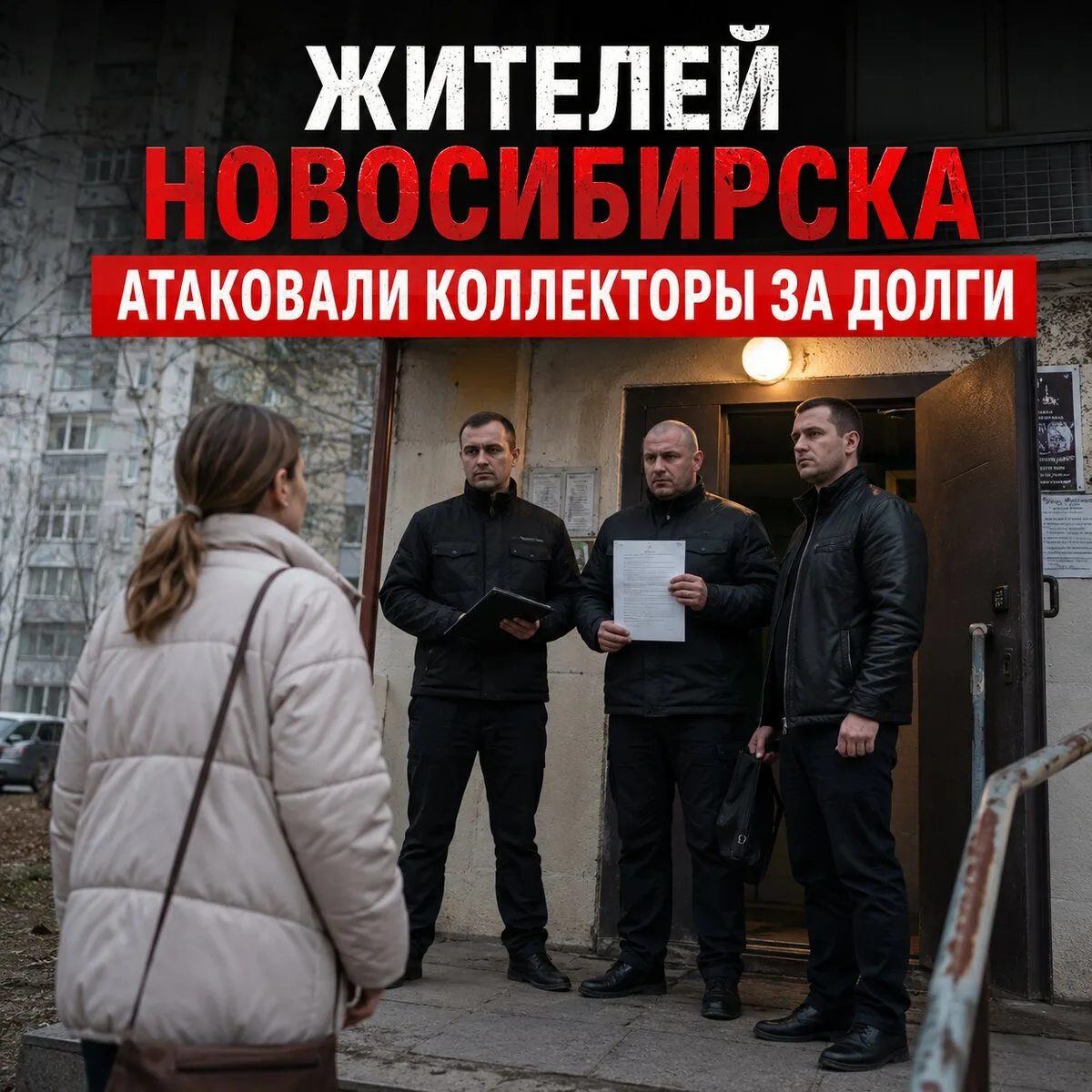 Коллекторский беспредел в Новосибирской области