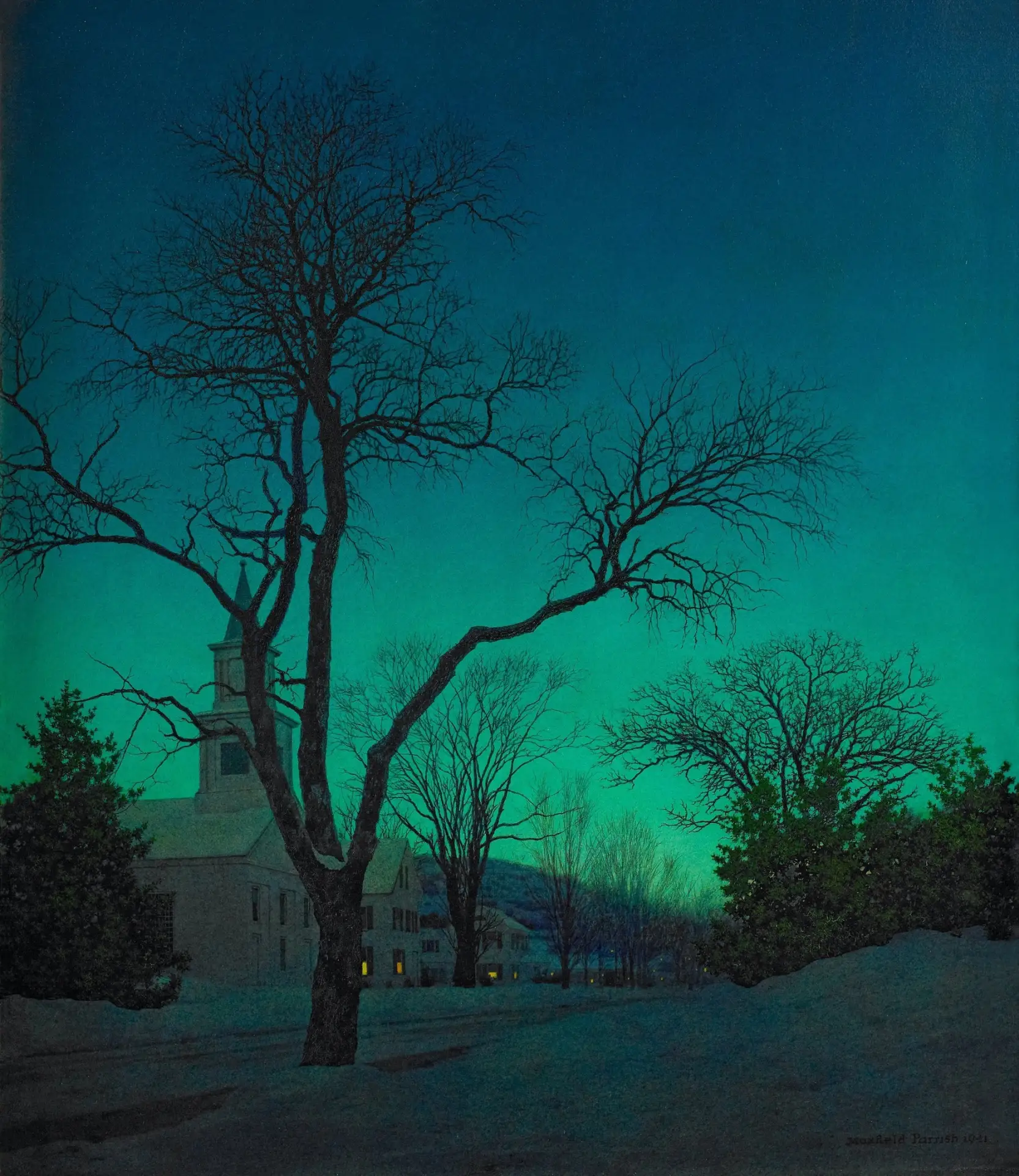 В сумерках, 1941

Художник / Максфилд Пэрриш
