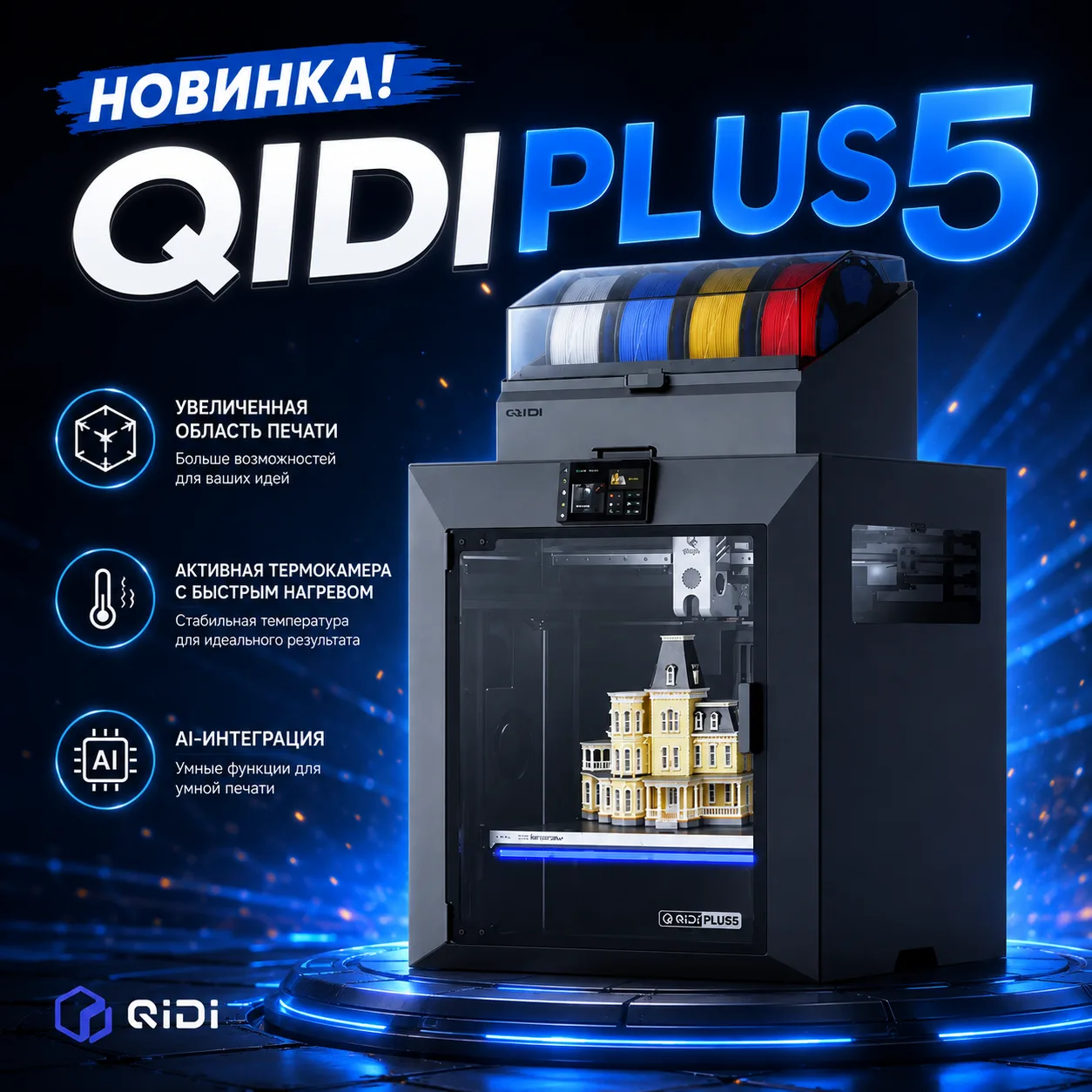 ⭐️Ничего не понятно, но очень интересно - Новинка от QIDI
