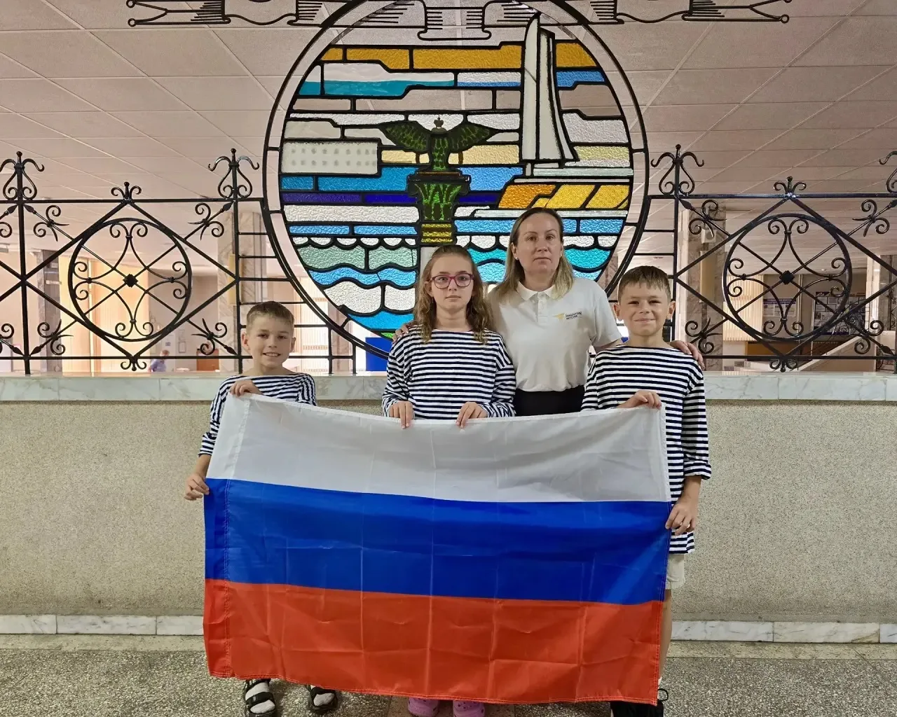 ⚓️Навигаторы детсва Севастополя совместно с Движением Первых провели тематические мероприятия ко Дню