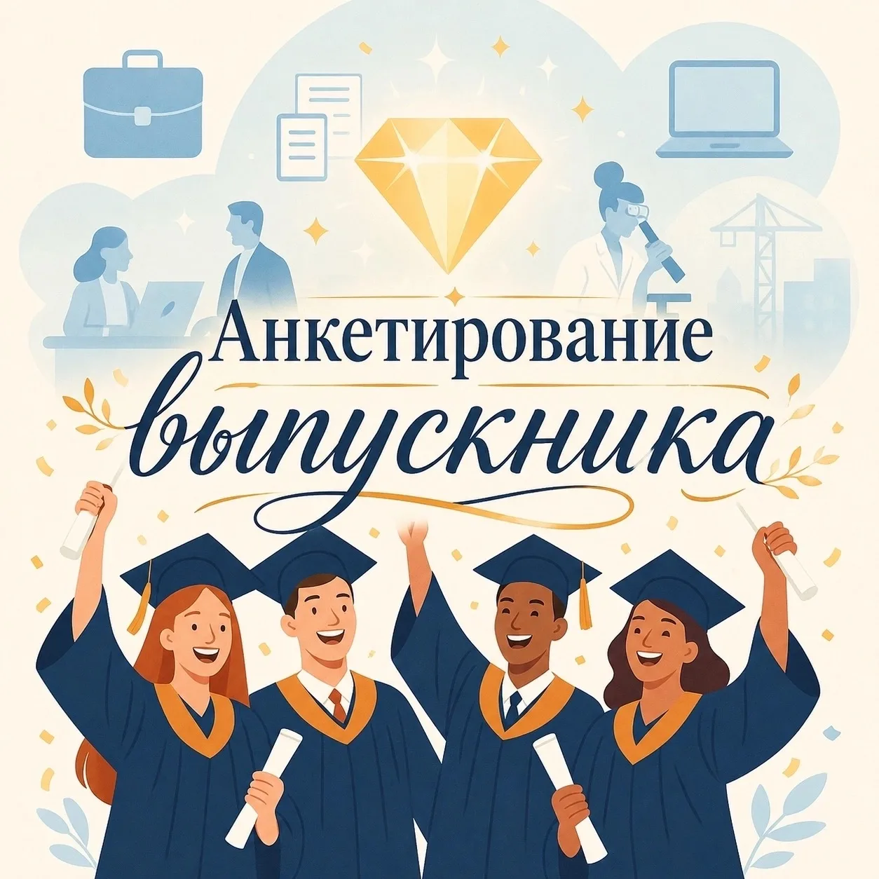 🎓 Выпускники 2026, это ваш момент!

Время пролетело незаметно — и вот вы уже не студенты, а часть н
