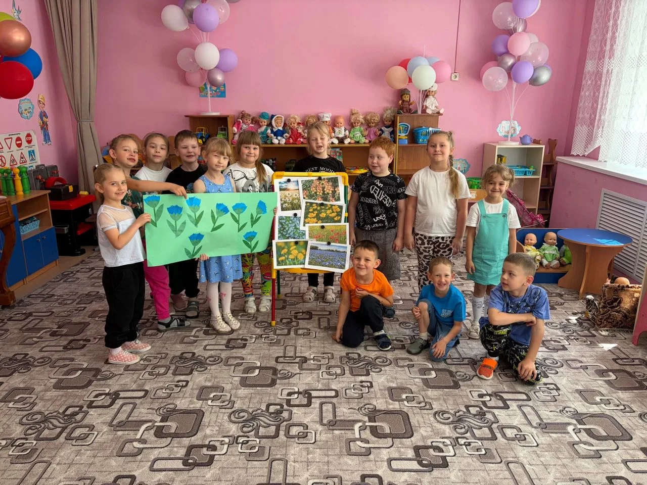 Васильковый день в детском саду!Вчера, 4 июня, мы отметили