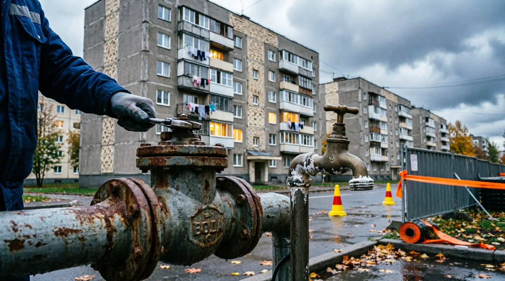 Стало известно, где отключат воду 5 октября