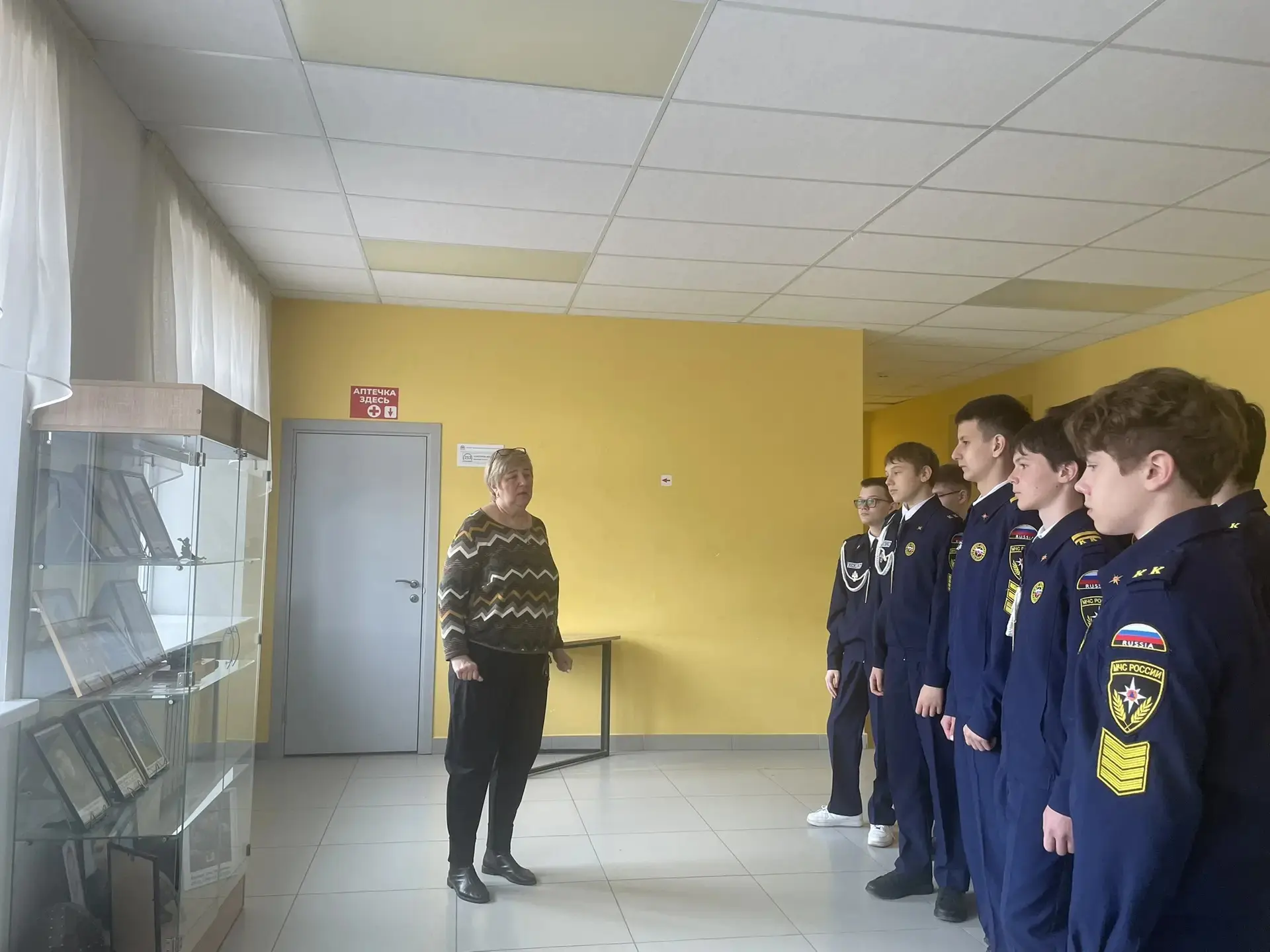 Билет в будущее.  Профпробы.    8 апреля кадеты 8 «Б» класса приняли участие в профессиональной проб
