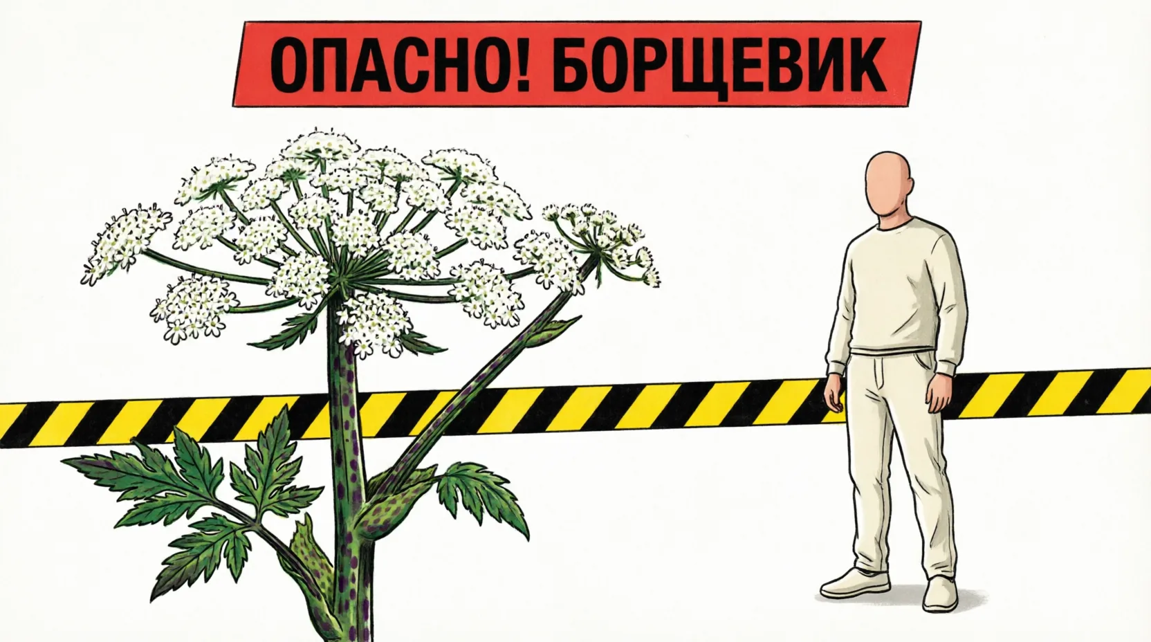 Профилактика ожогов борщевиком
