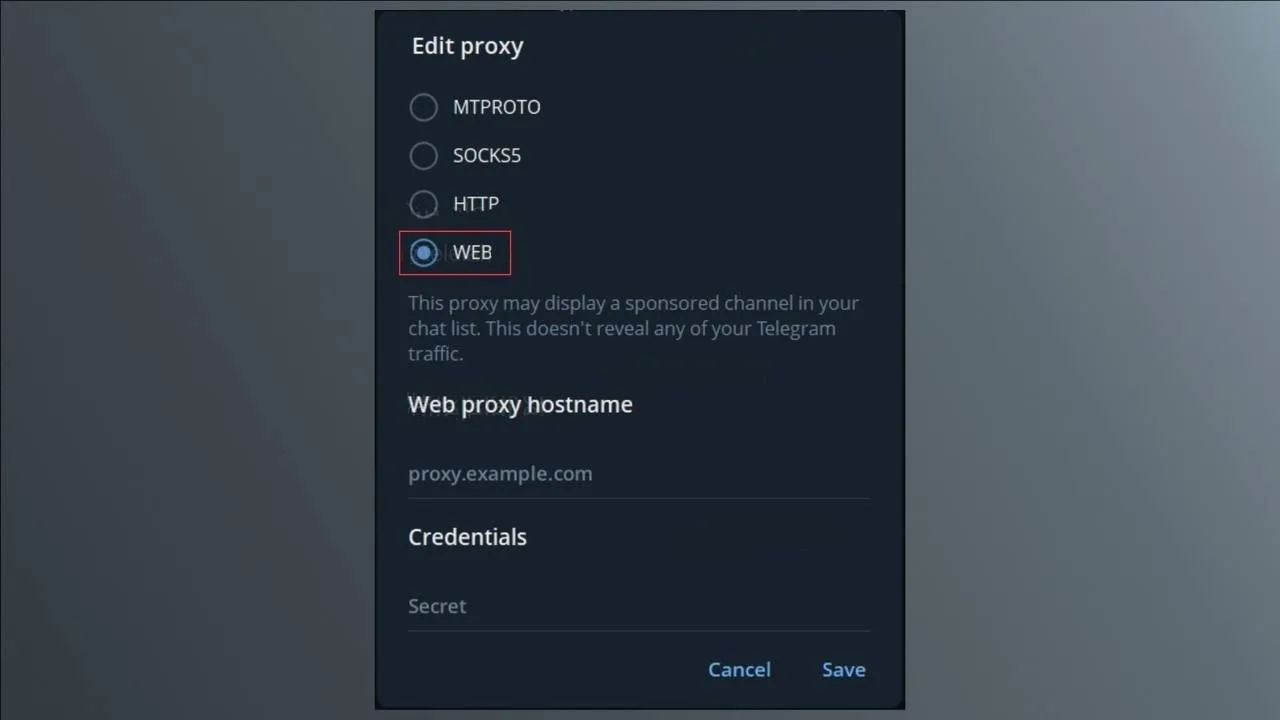 Telegram готовит новый способ обхода блокировок через веб-прокси.