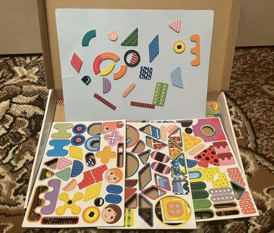 Развивающая игра магнитная мозаика +