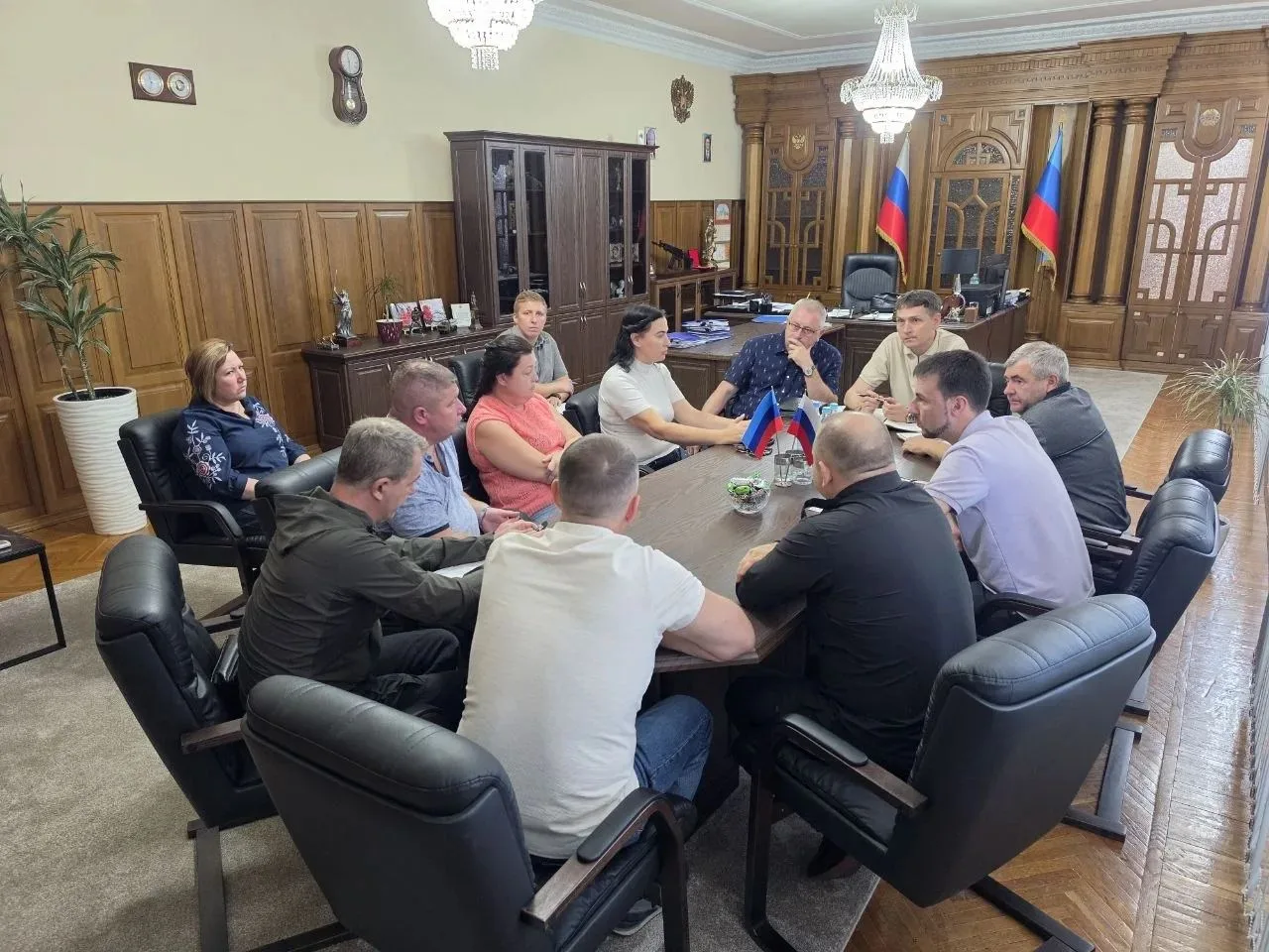 ⚡ Председатель Правительства ЛНР провел совещание по вопросам восстановления энергосист...