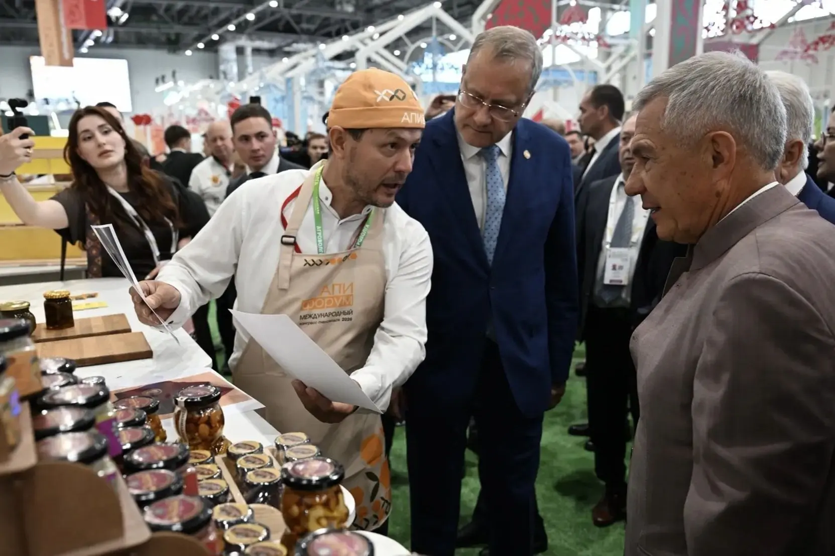 Сегодня на «Казань Экспо» стартовал Международный форум потребительской кооперации. В е...