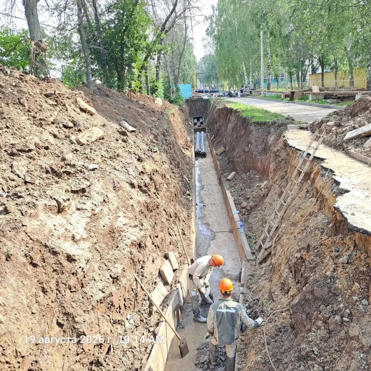 🔥 20 августа наши специалисты подключили горячее водоснабжение по адресам: ул. Мичмана...