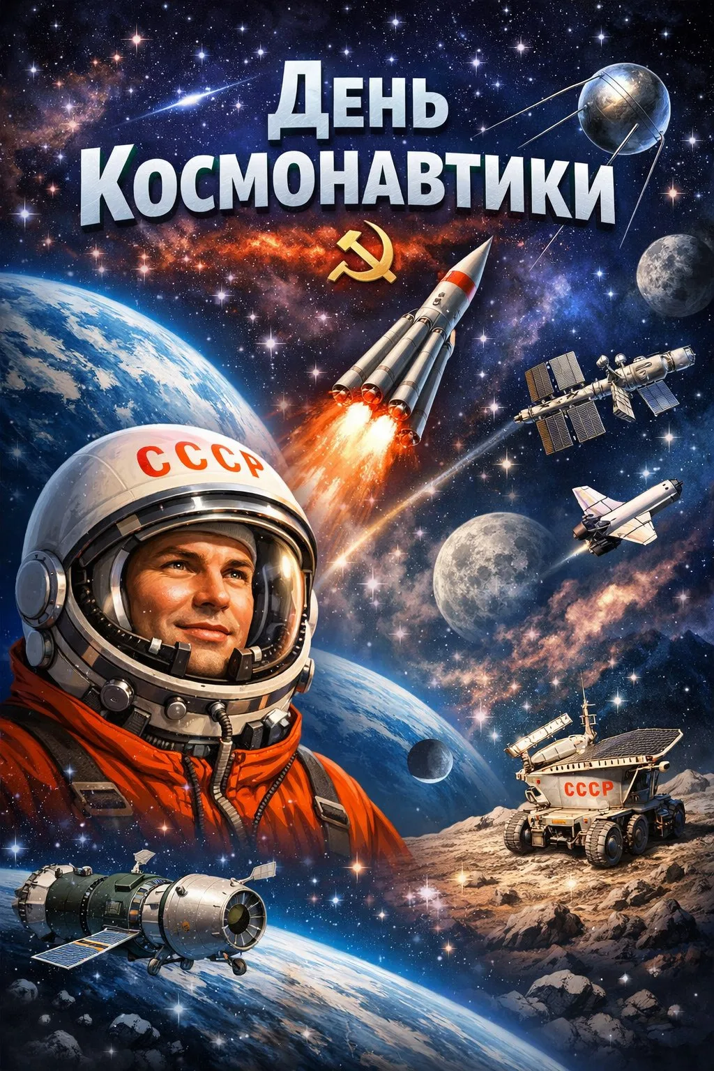 Космический апрель в Новосибирске: афиша к 65-летию полета Гагарина