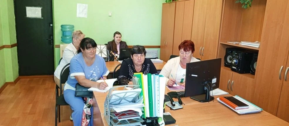 В рамках реализации  социального проекта "Курское долголетие" на базе ОБУСО "КЦСОН Октя...