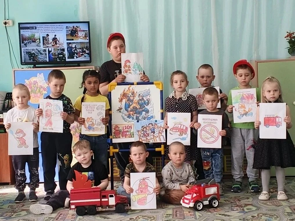 ✨В структурном подразделении детский сад прошло увлекательное занятие по пожарной безоп...