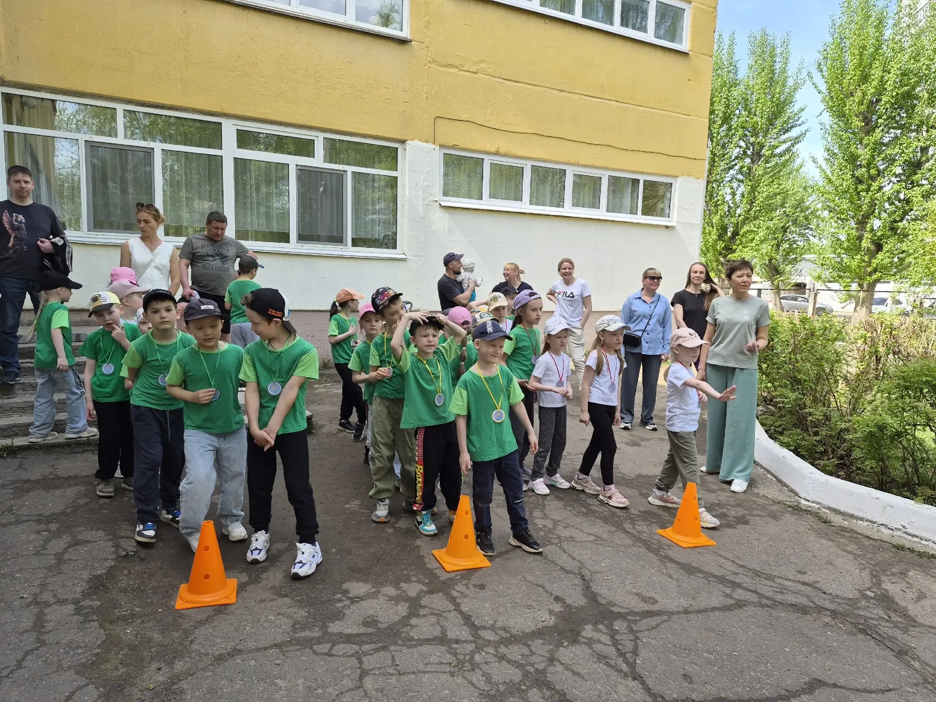 Прошли выпускные физкультурно-оздоровительные квесты "Тори приглашает в поход!" В подготовительных к