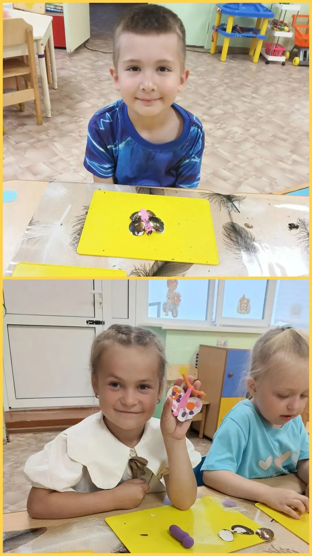 🦋Однажды в группе "Рябинушка " случилось настоящее чудо: ракушки вдруг захотели стать ...