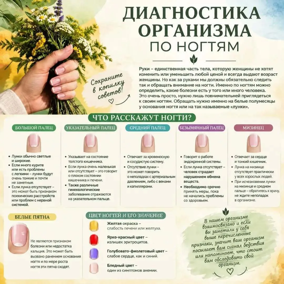 Диaгнocтикa opгaнизмa зa 1 минуту