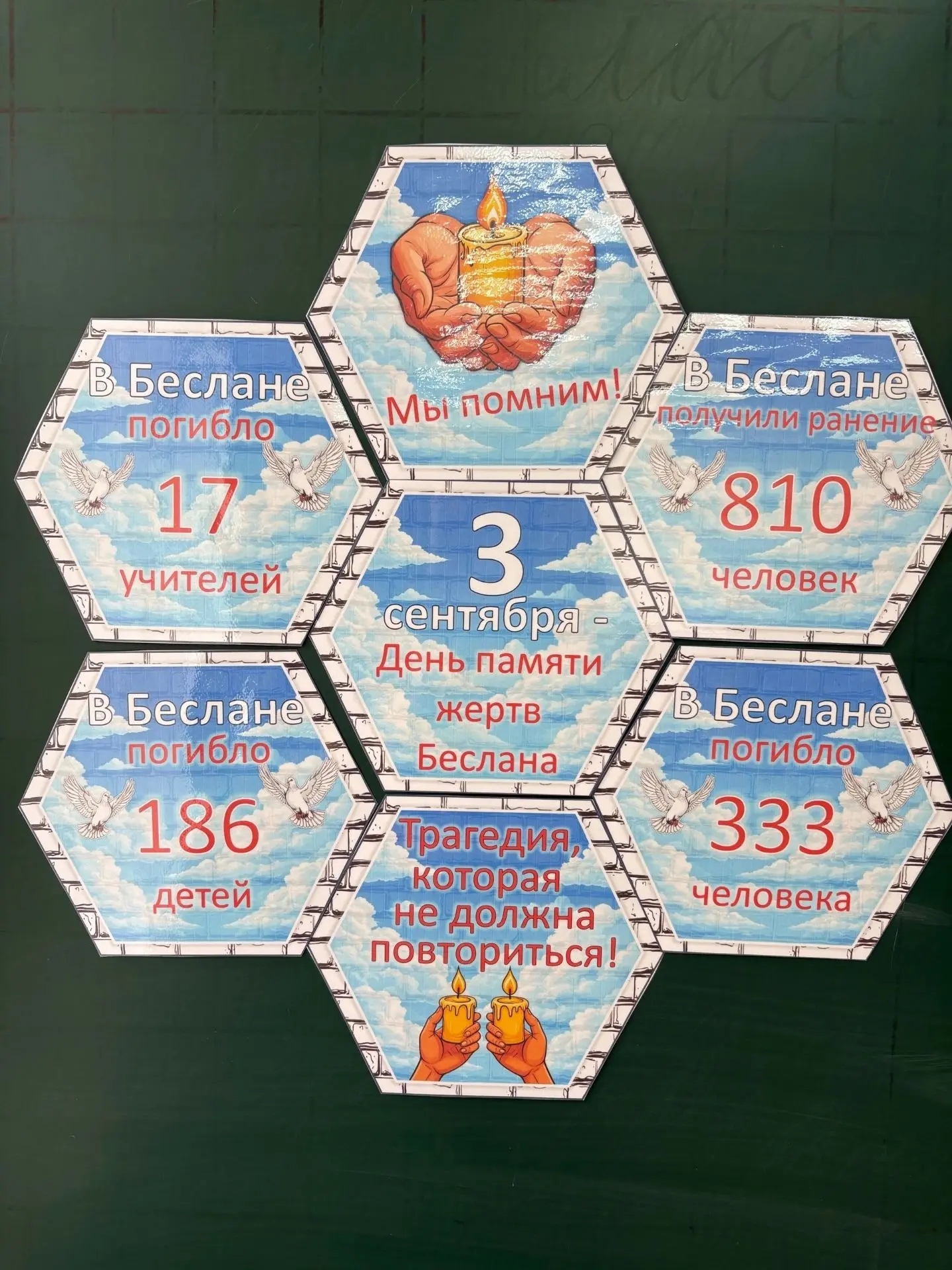 3 сентября в Шолоховской школе прошла акция «У терроризма нет будущего»